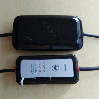 What are the difficulties in testing the air tightness of the car charging gun control box?