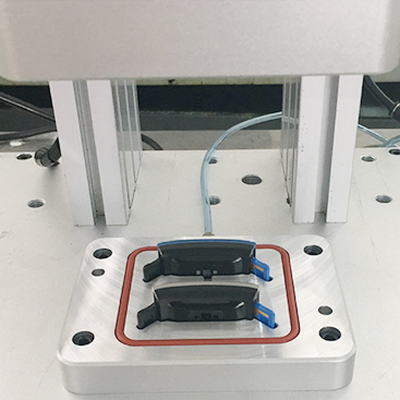 Demonstration of the sealing test process of smart watches