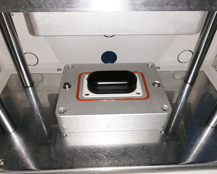 藍牙耳機電池倉防水檢測治具