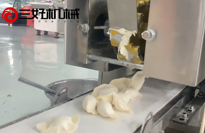 三好仿手工餃子機(jī)做出來的效果