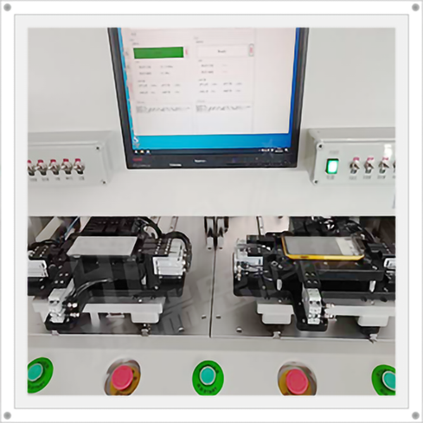 Mobile phone mid-frame + TP combined with hirays air-tightness and waterproof testing equipment is more convenient and efficient!