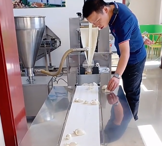 餃子機(jī)怎么做餃子流水線